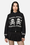 Black Friday - Bonez Goth Cardigan - black