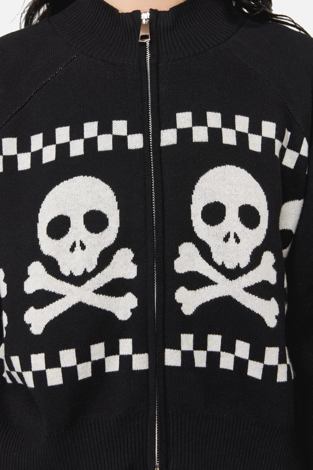 Black Friday - Bonez Goth Cardigan - black