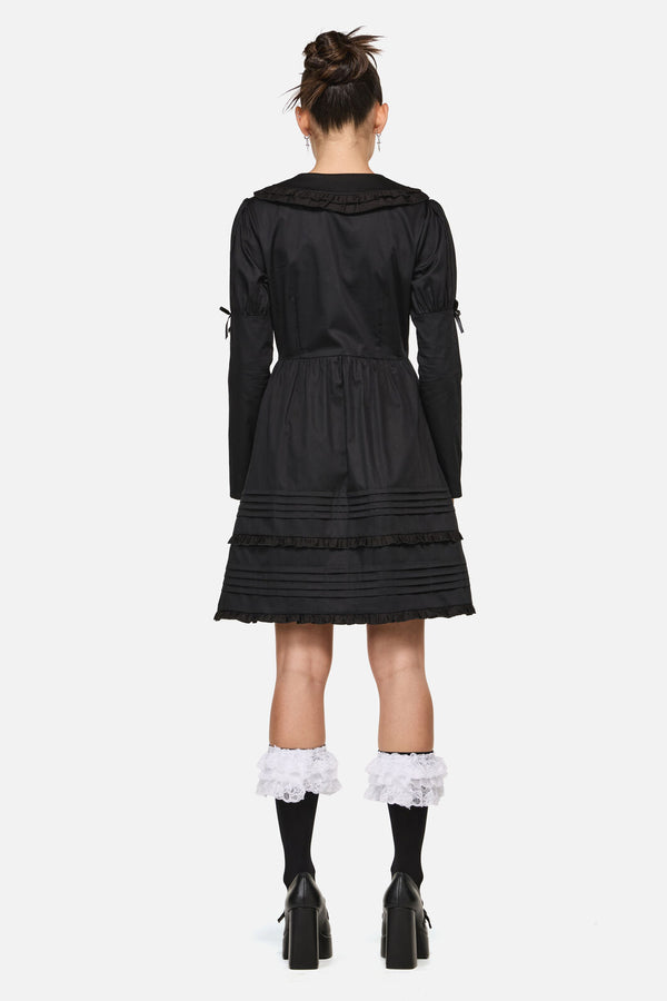 Black Friday - Estate Frill Dress - black