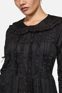 Black Friday - Estate Frill Dress - black