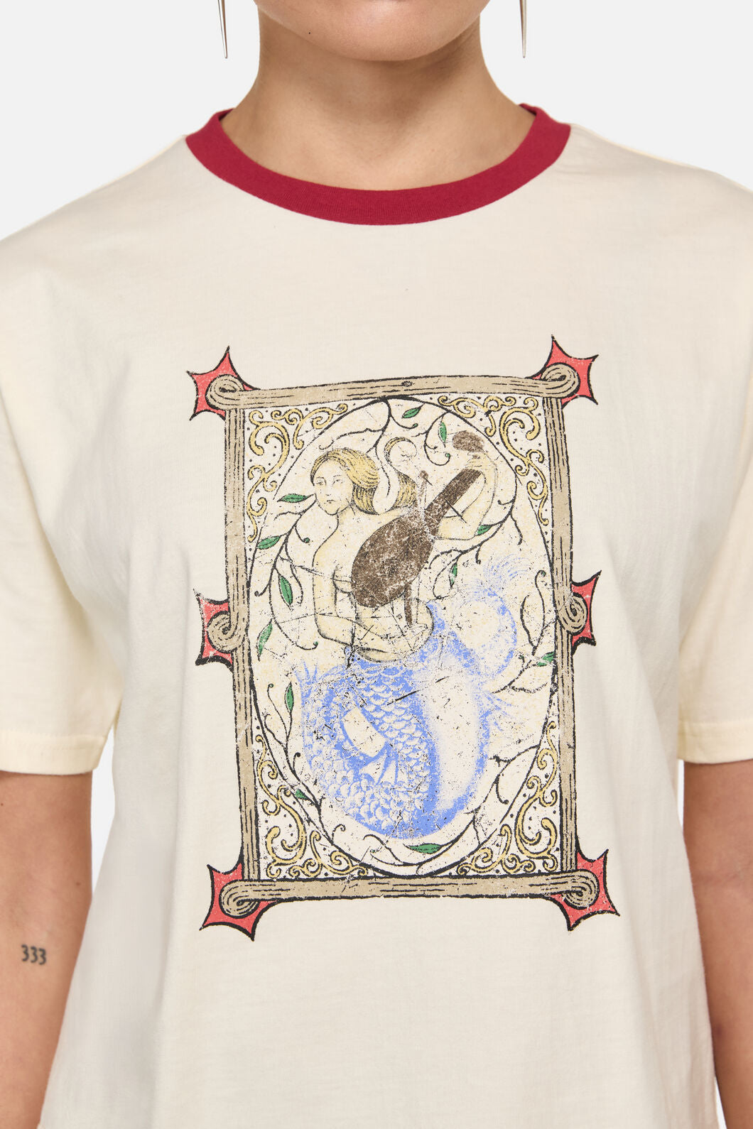 Black Friday - Metalwork Tee - cream