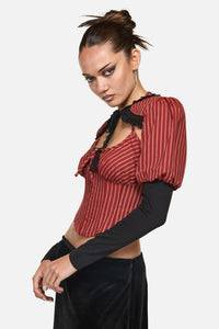 Black Friday - Faire Stripe Sleeves - red-gold