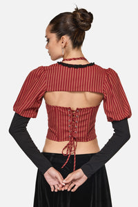 Black Friday - Faire Stripe Sleeves - red-gold