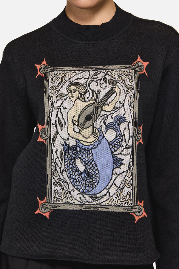 Black Friday - Metalwork Knit - black