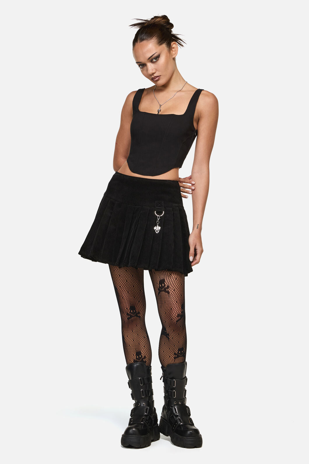 Black Friday - Beasts Goth Skort - black