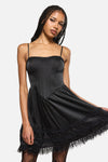 Black Friday - Knave Goth Mini Dress - black
