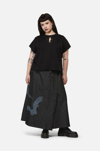Black Friday - Curve Safety First Goth Tee - black