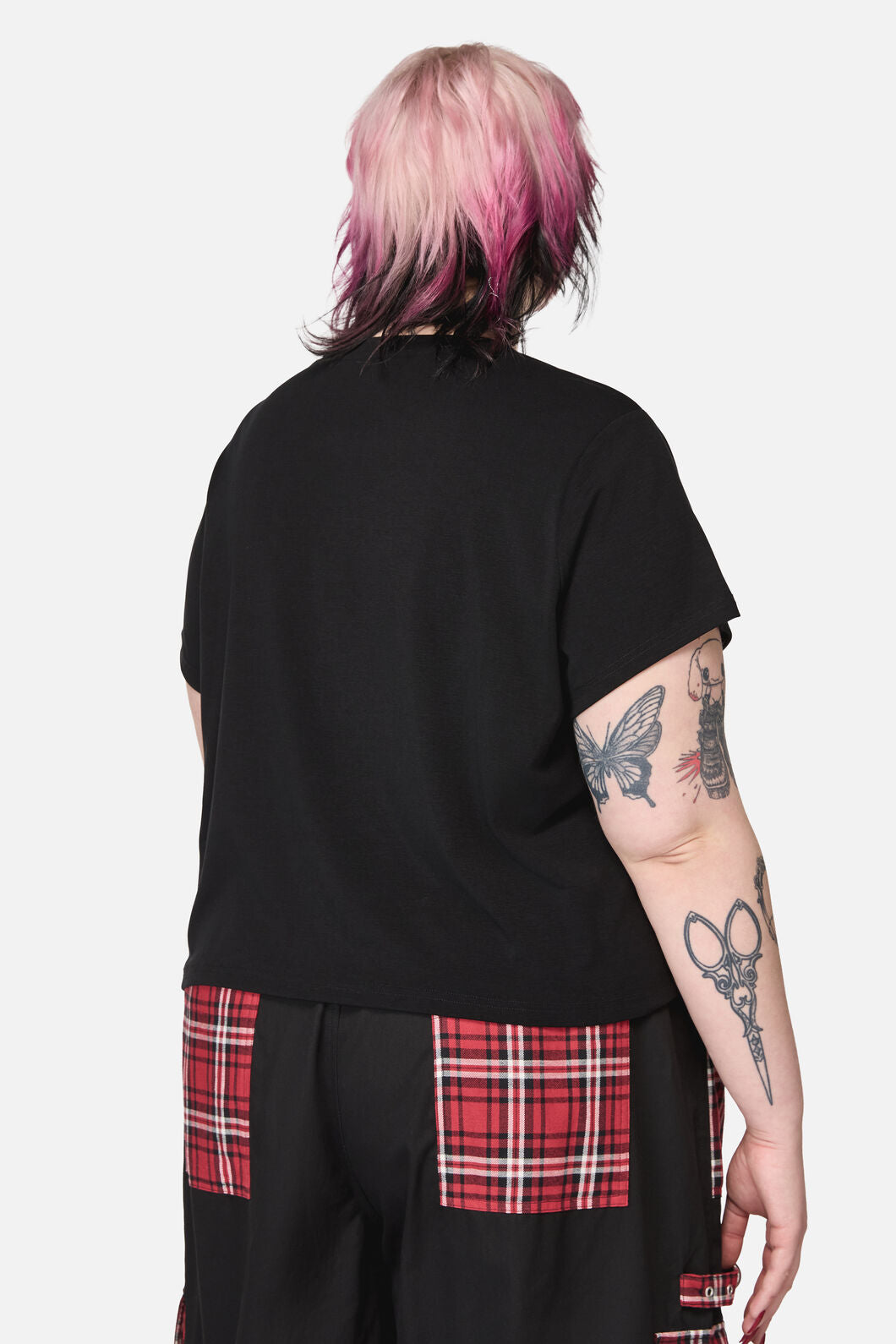 Black Friday - Curve CorbeauPrintFittdT-Shirt - black