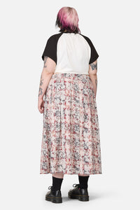 Black Friday - Curve Lesions Tartan Goth Midi - multi