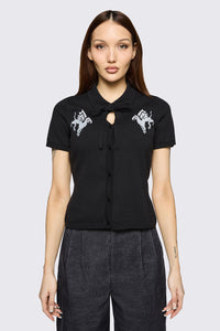 Black Friday - Mythical Goth Cardigan - black