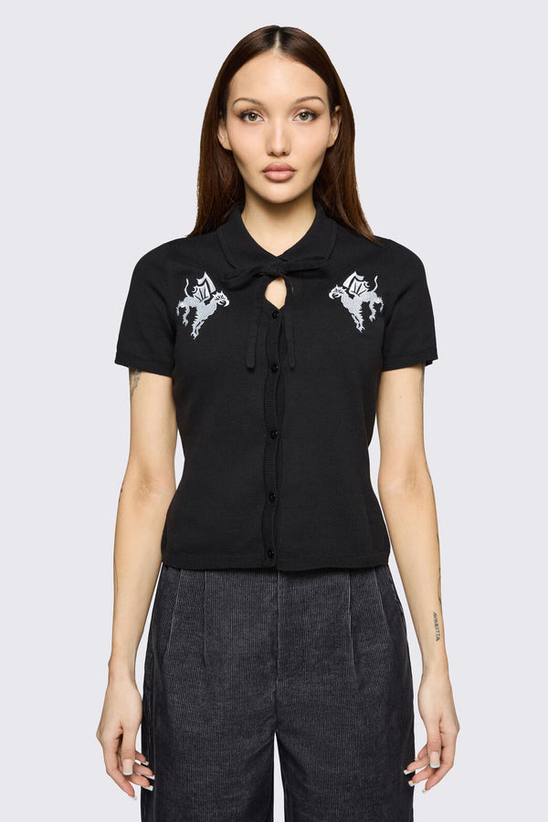 Black Friday - Mythical Goth Cardigan - black