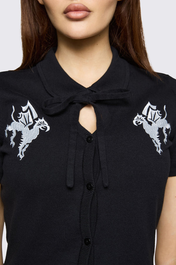 Black Friday - Mythical Goth Cardigan - black