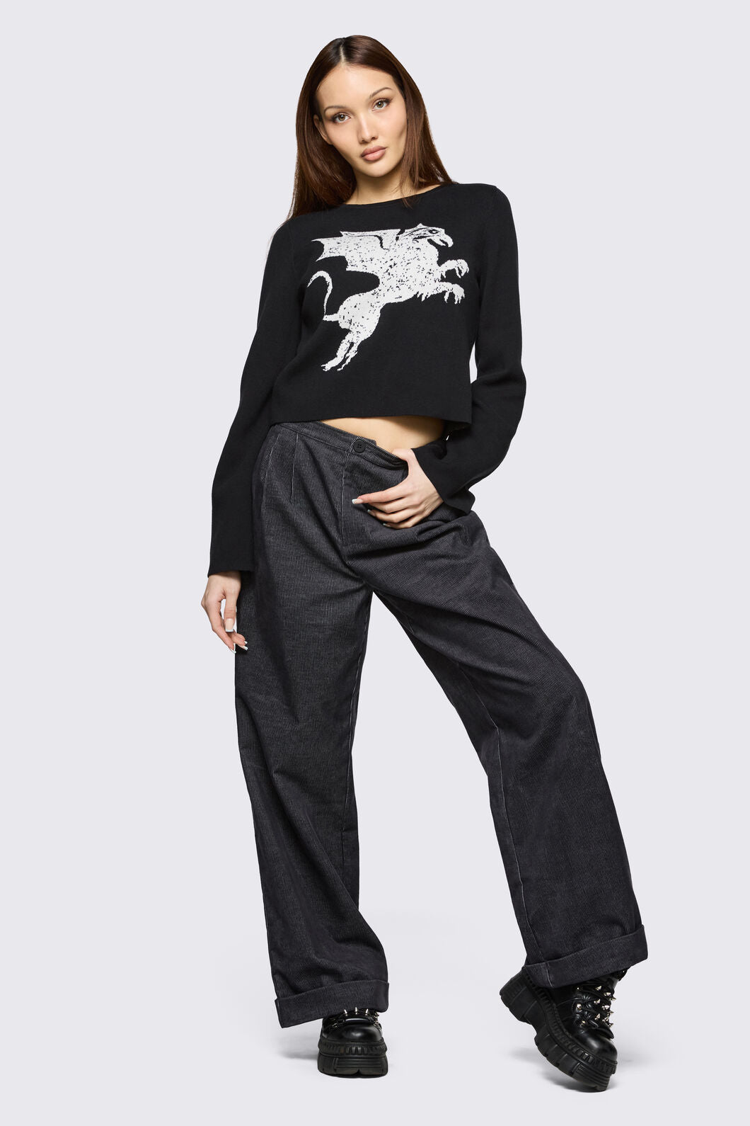 Black Friday - Mythical Goth Knit - black