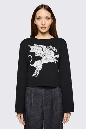 Black Friday - Mythical Goth Knit - black