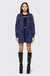 Black Friday - Monstre Goth Cardigan - purple