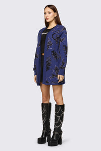 Black Friday - Monstre Goth Cardigan - purple