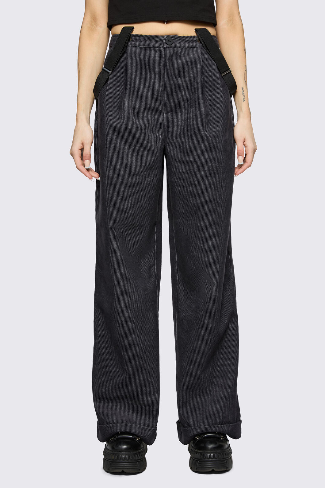 Black Friday - Mythical Goth Pant - grey