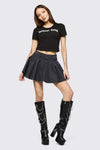 Black Friday - Mythical Goth Skort - grey