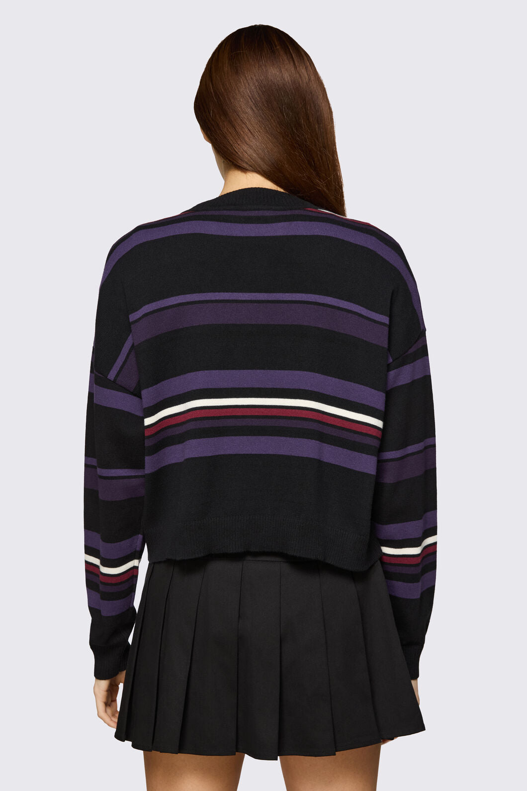 Black Friday - Fealty Stripe Goth Cardigan - multi