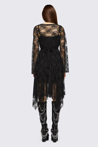 Black Friday - Affinity Goth Lace Dress - black