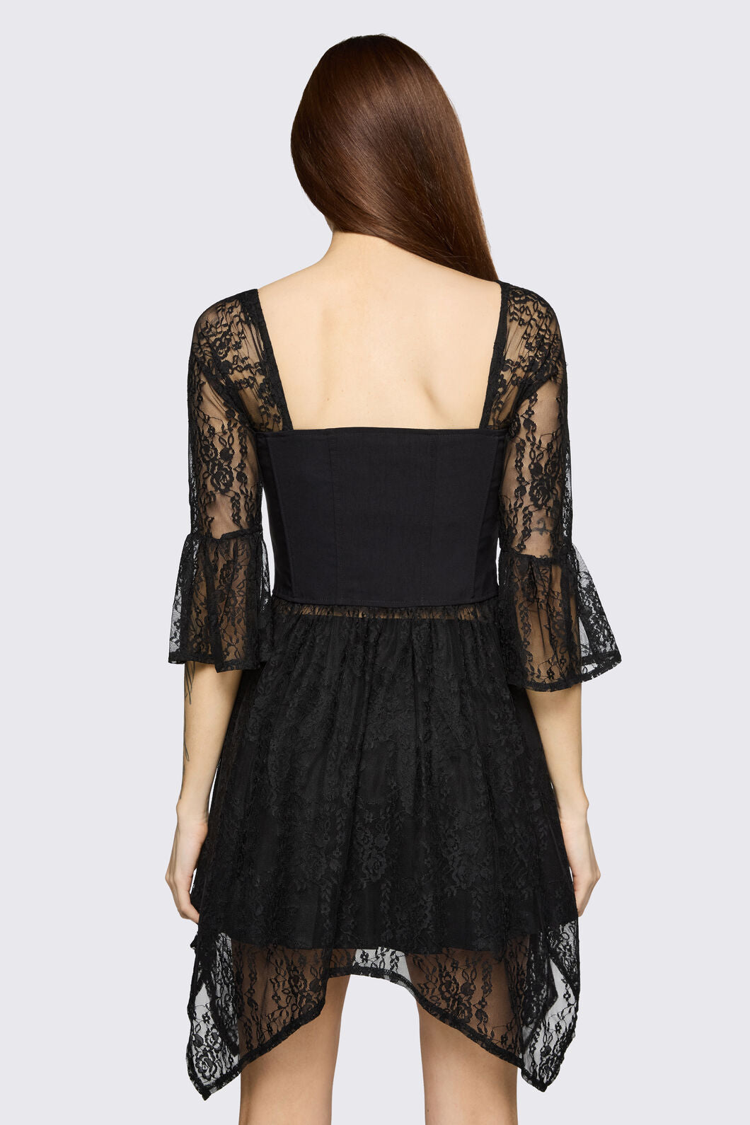Black Friday - Affinity Goth Lace Top - black