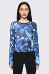 Black Friday - Cyanotype Goth Top - blue
