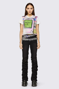 Black Friday - Hot Issue Ruched Flare - black