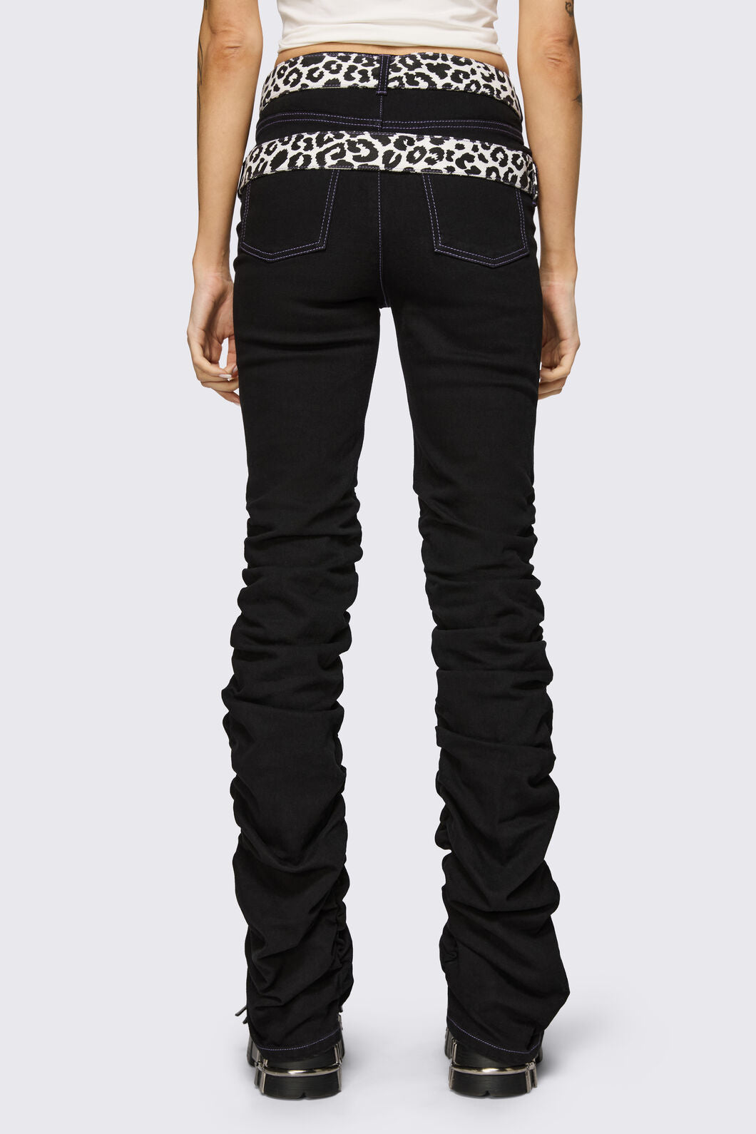 Black Friday - Hot Issue Ruched Flare - black