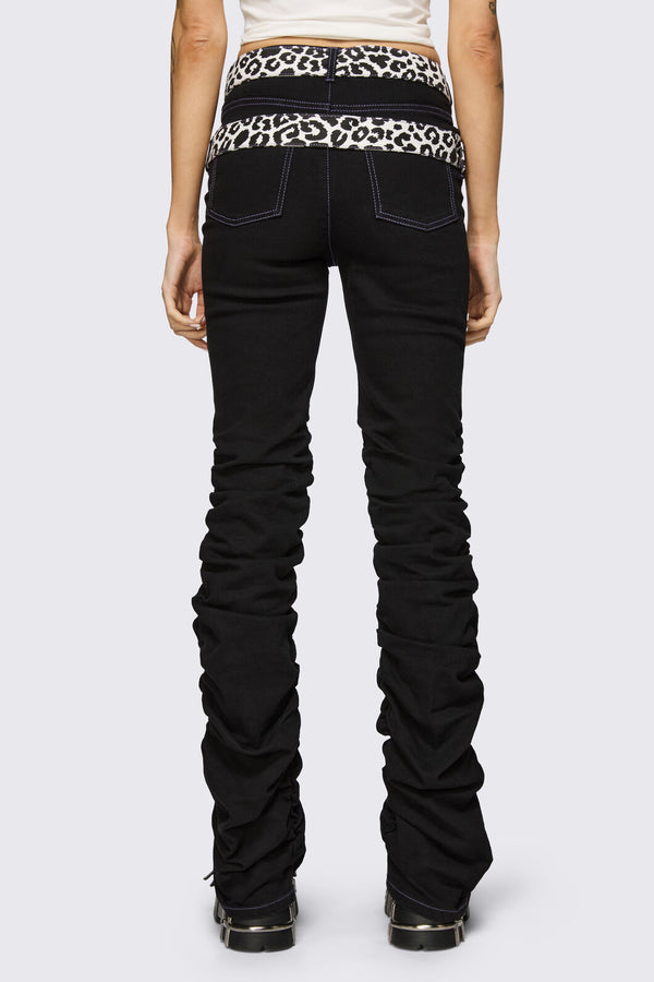 Black Friday - Hot Issue Ruched Flare - black