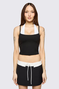 Black Friday - Hot Issue Layered Tank - black