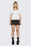 Black Friday - Low Whisper Flowy Top - cream