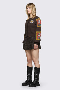 Black Friday - Low Whisper Cardigan - brown
