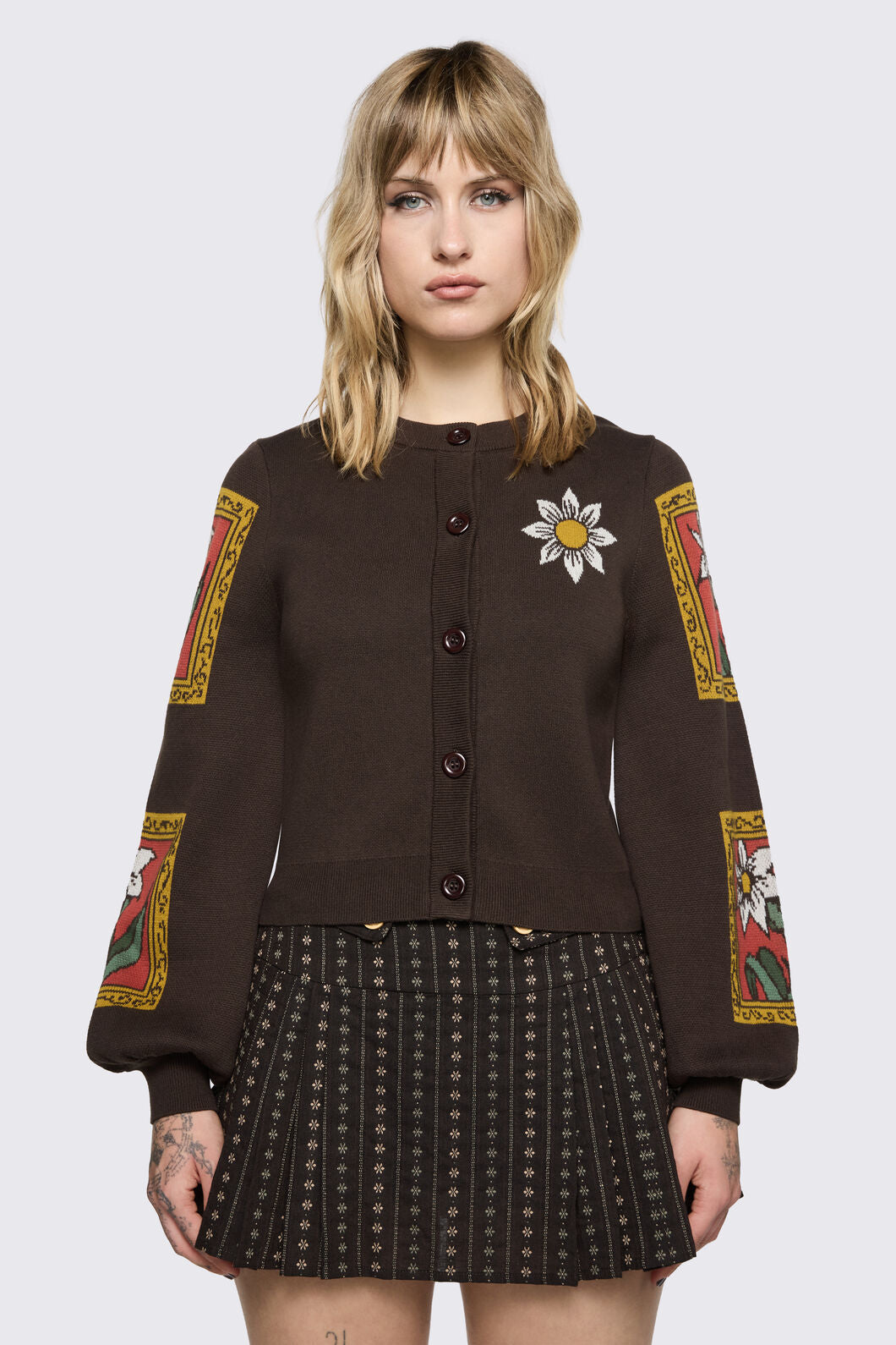 Black Friday - Low Whisper Cardigan - brown