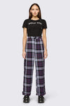 Black Friday - Monstre Tartan Pant - purple