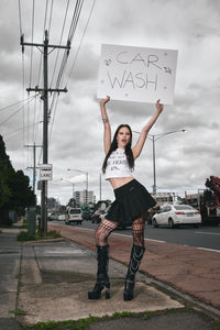 Black Friday - Bang Bang Pleated Skirt - black