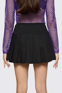 Black Friday - Bang Bang Pleated Skirt - black