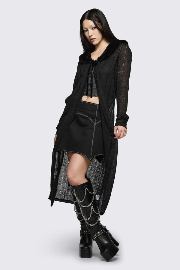 Black Friday - Minister Knit Cloak - black
