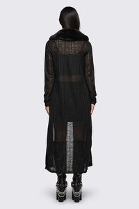 Black Friday - Minister Knit Cloak - black