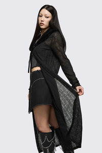 Black Friday - Minister Knit Cloak - black