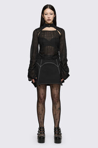 Black Friday - Minister Knit Sleeve Tank - black