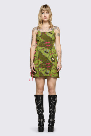 Black Friday - Decay Dress - olive