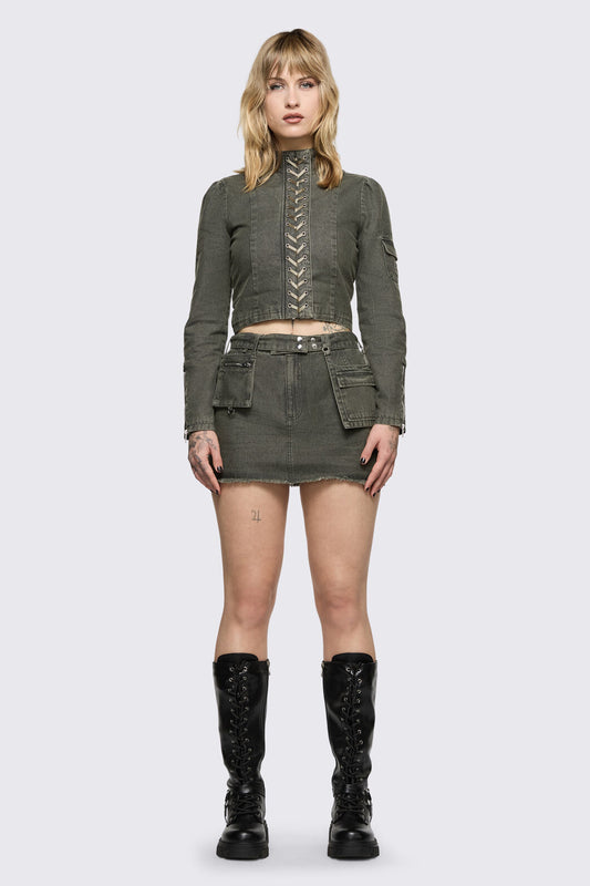 Black Friday - Shelter Skort - olive