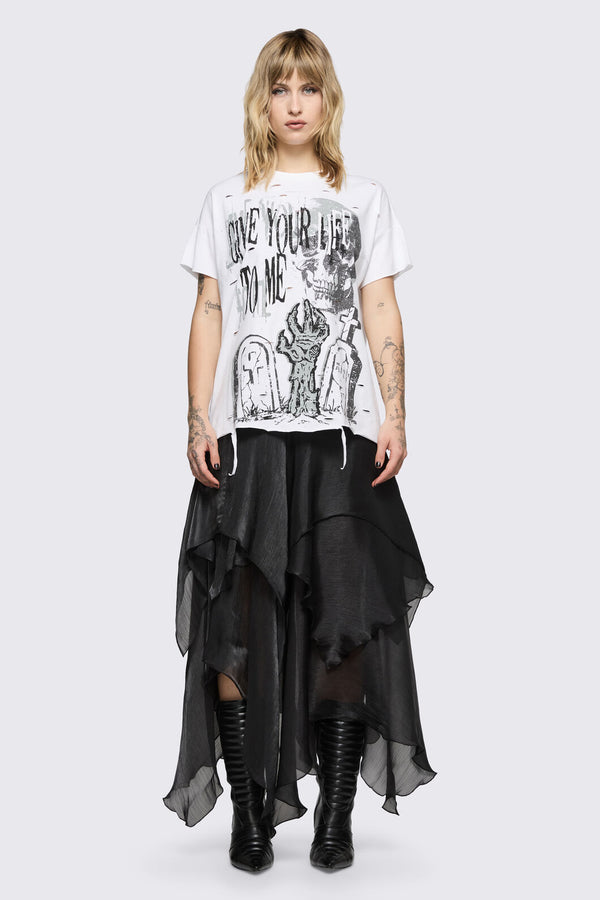 Black Friday - Decay Tee - white