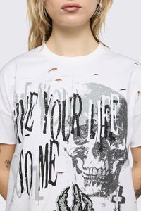Black Friday - Decay Tee - white