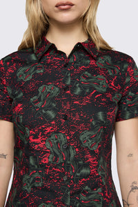 Black Friday - Second Death Blouse - multi