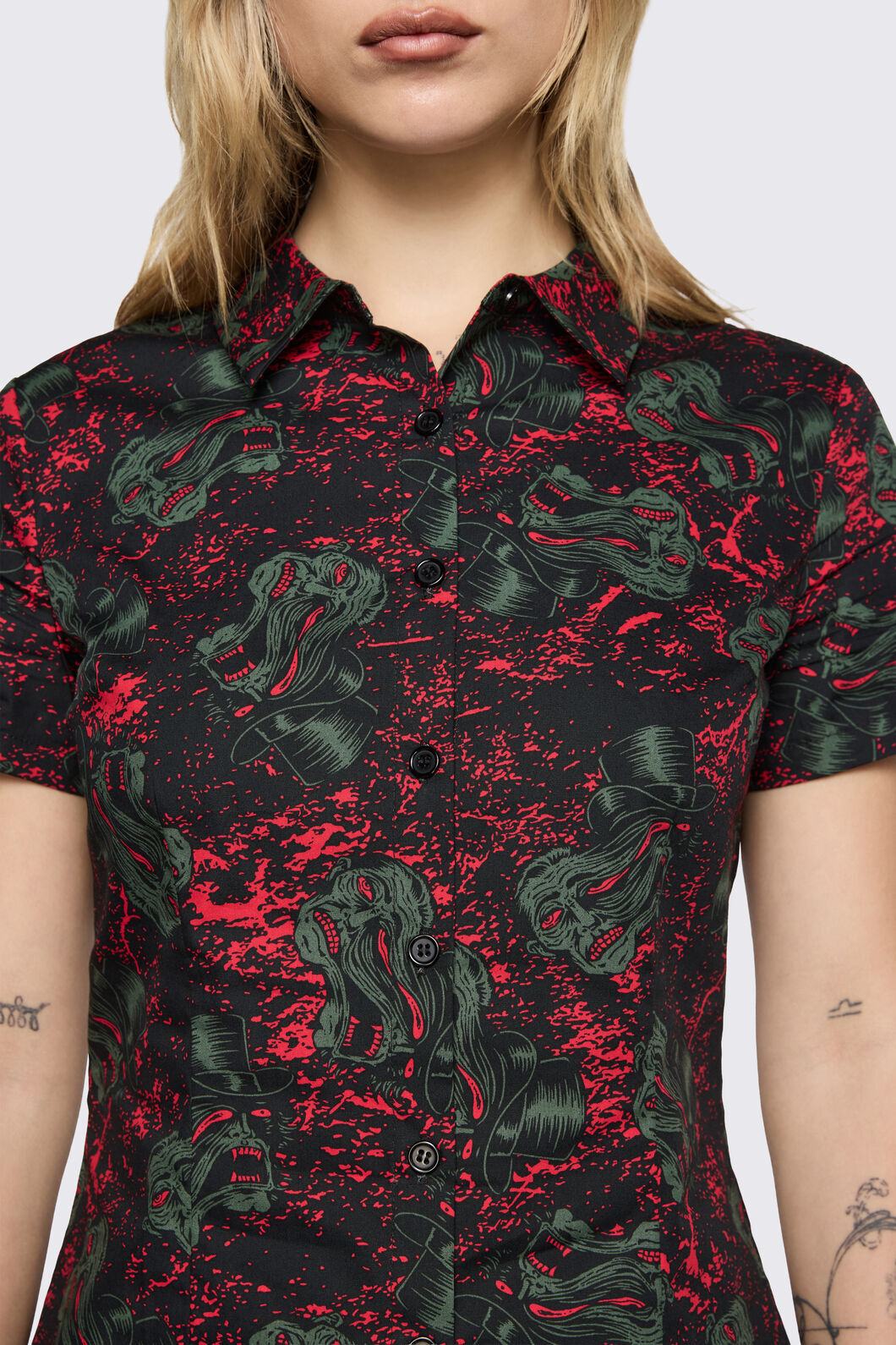 Black Friday - Second Death Blouse - multi
