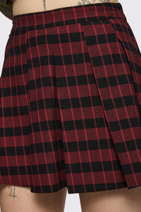 Black Friday - Living Tartan Skirt - multi