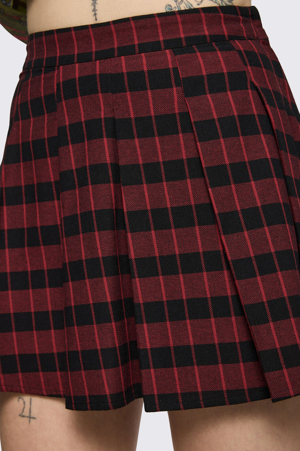Black Friday - Living Tartan Skirt - multi