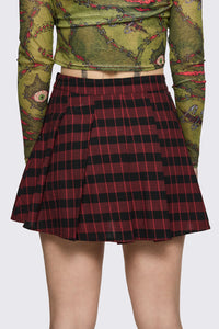 Black Friday - Living Tartan Skirt - multi