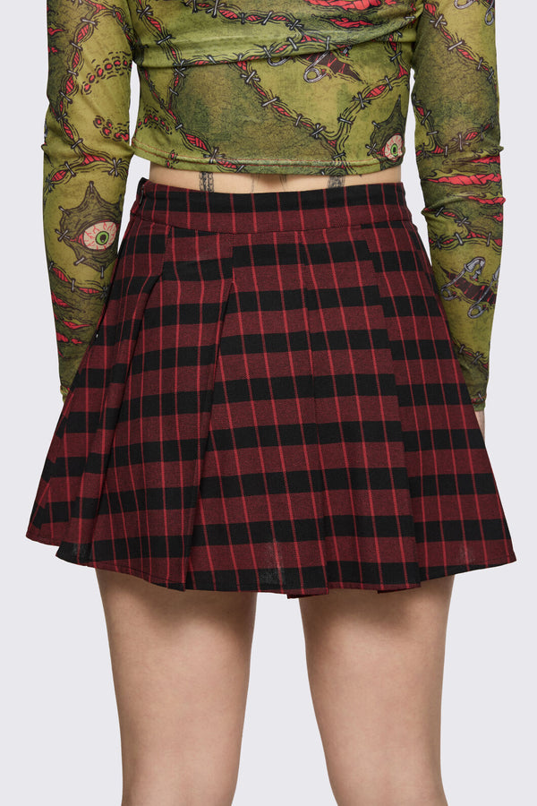 Black Friday - Living Tartan Skirt - multi
